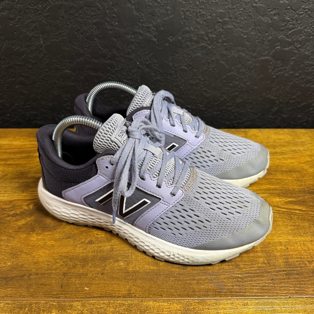 New Balance 520v5 W520CI5 Purple Mesh Running Shoes Womens Size 8